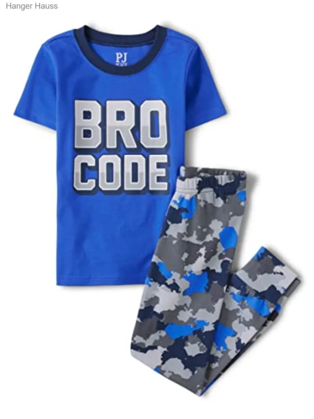 Boys Snug Fit 100% Cotton Short Sleeve Pajama Set - Big Kid